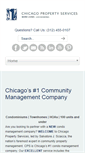 Mobile Screenshot of chicagopropertyservices.com